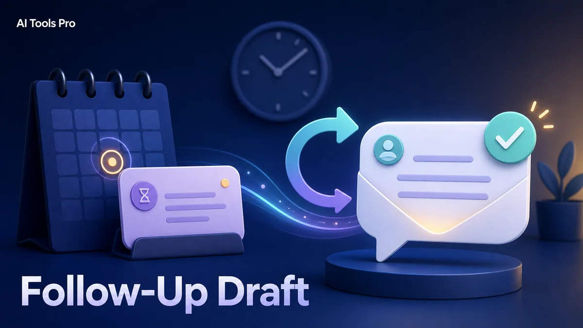 Follow-Up Draft prompt visual