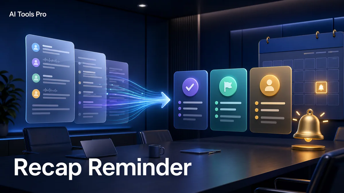 Recap Reminder prompt visual