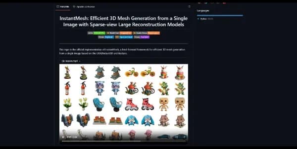 InstantMesh 3D