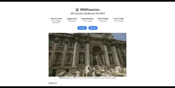 WildGaussians