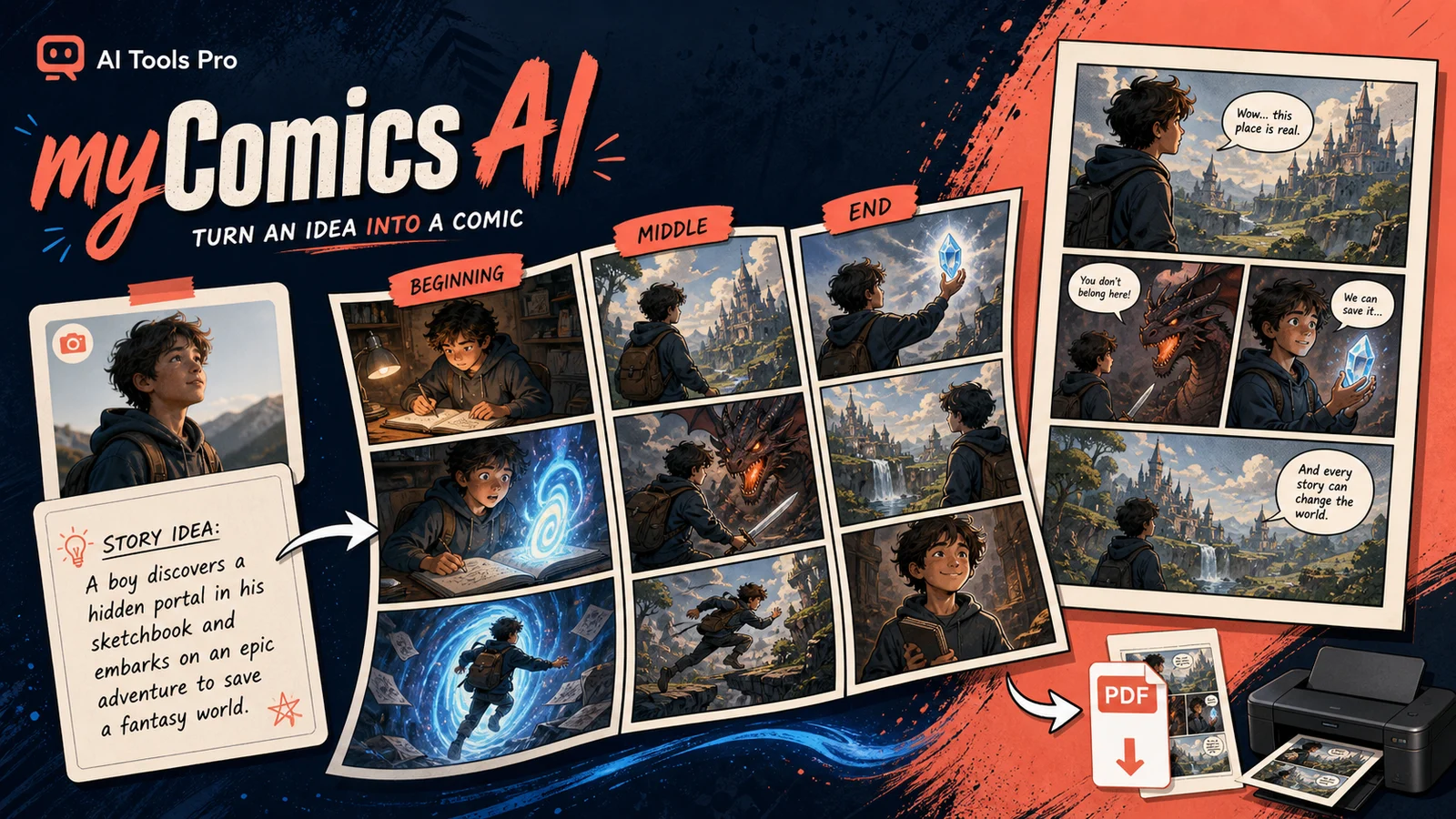 myComics AI