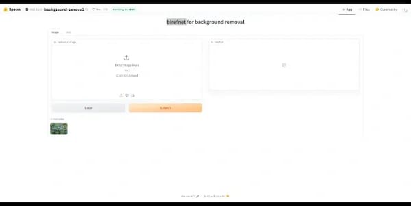 BG Removal Birefnet