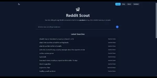 Reddit Scout AI