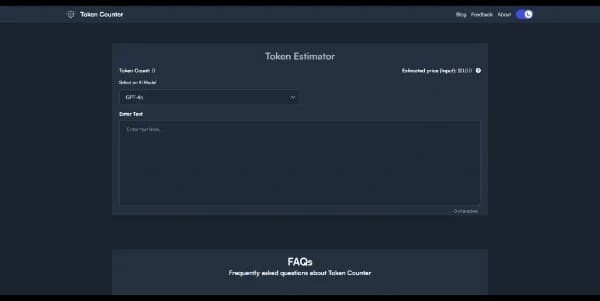 Token Counter
