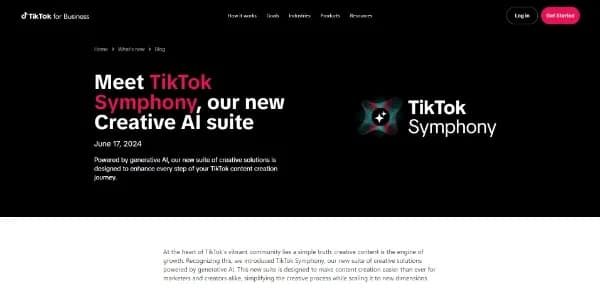 TikTok Symphony
