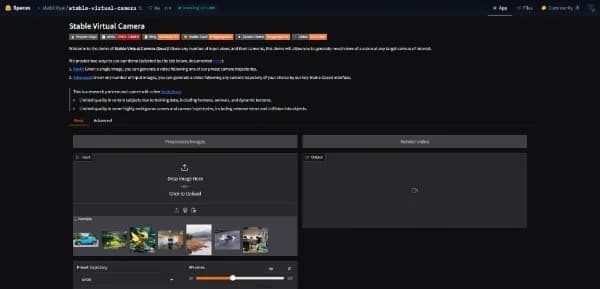 Stable Virtual Camera