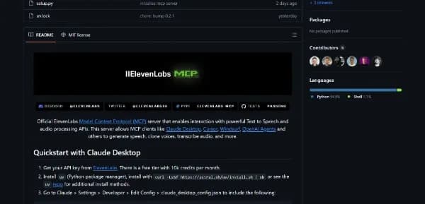 ElevenLabs MCP