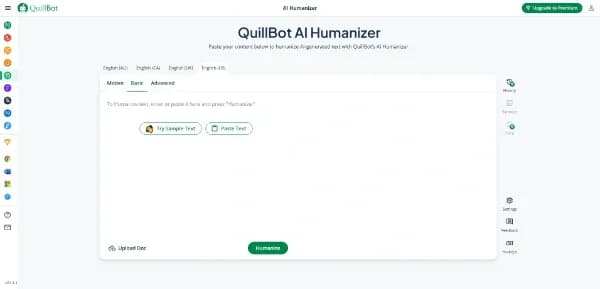 AI Humanizer QuillBot