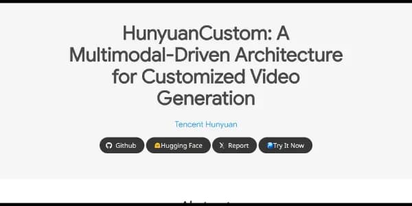 HunyuanCustom