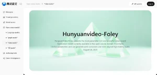 Hunyuan Video-Foley