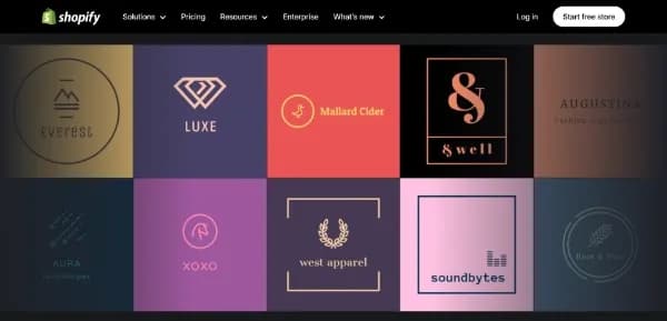 Shopify Logo Free
