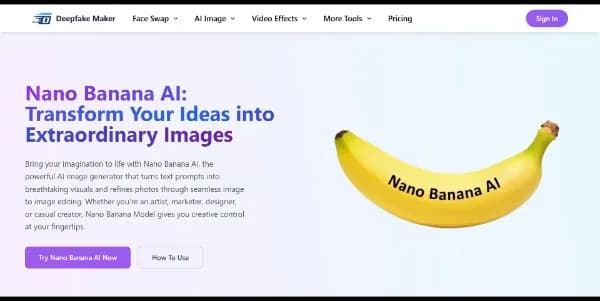 Deepfake Maker Nano Banana