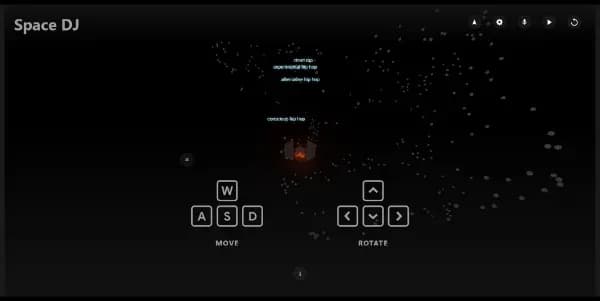 Space DJ (Magenta Google)