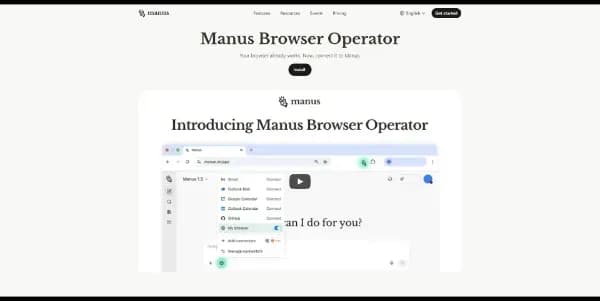 Manus Browser Operator
