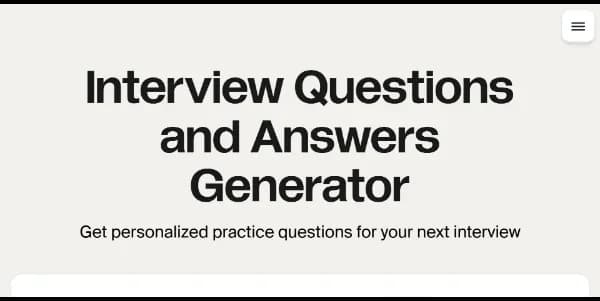 Interview Q&A AI