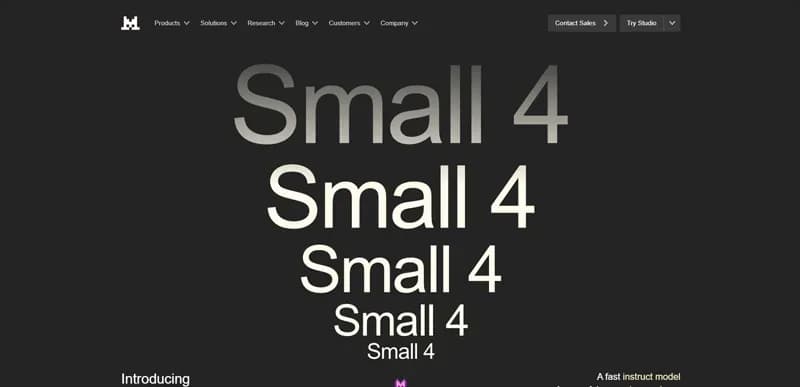 Mistral Small 4