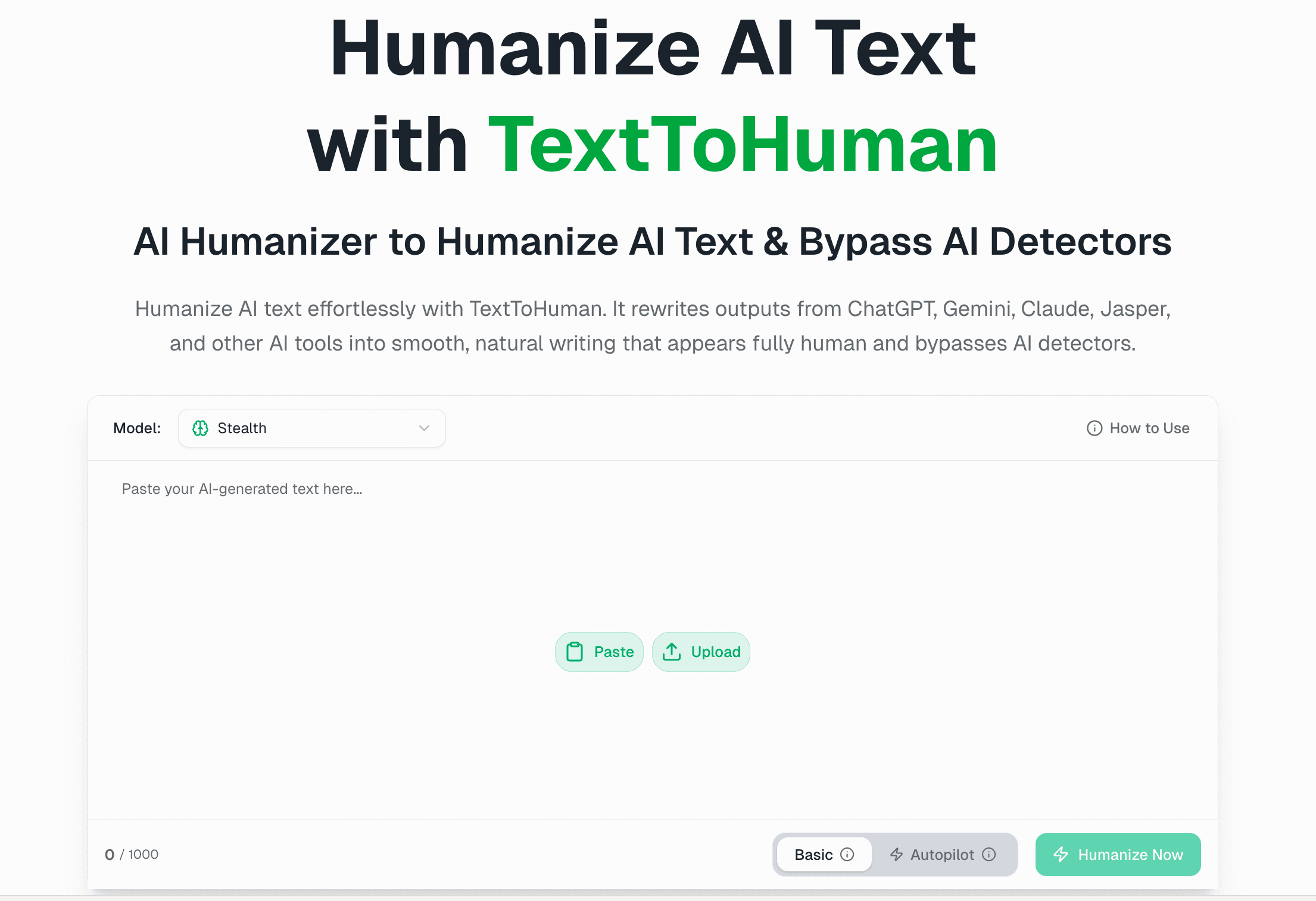 TextToHuman