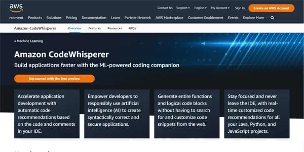 Amazon CodeWhisperer