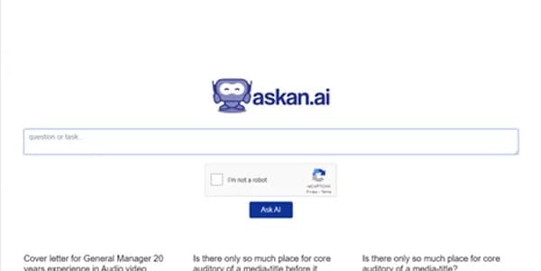 Ask an AI