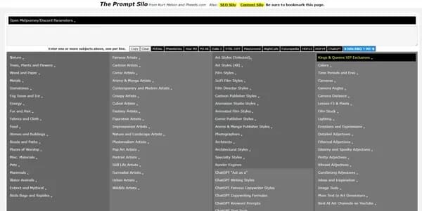Pheeds Prompt Silo