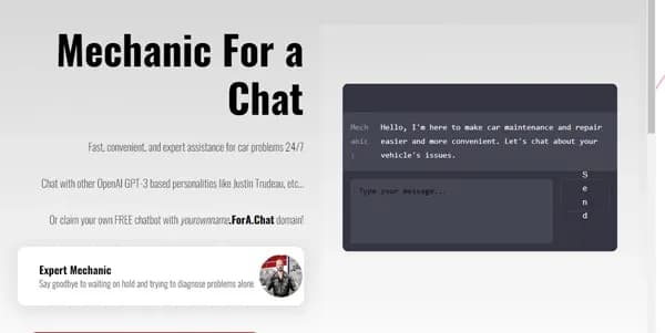 Mechanic For A Chat