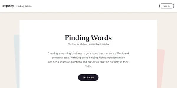 Finding Words