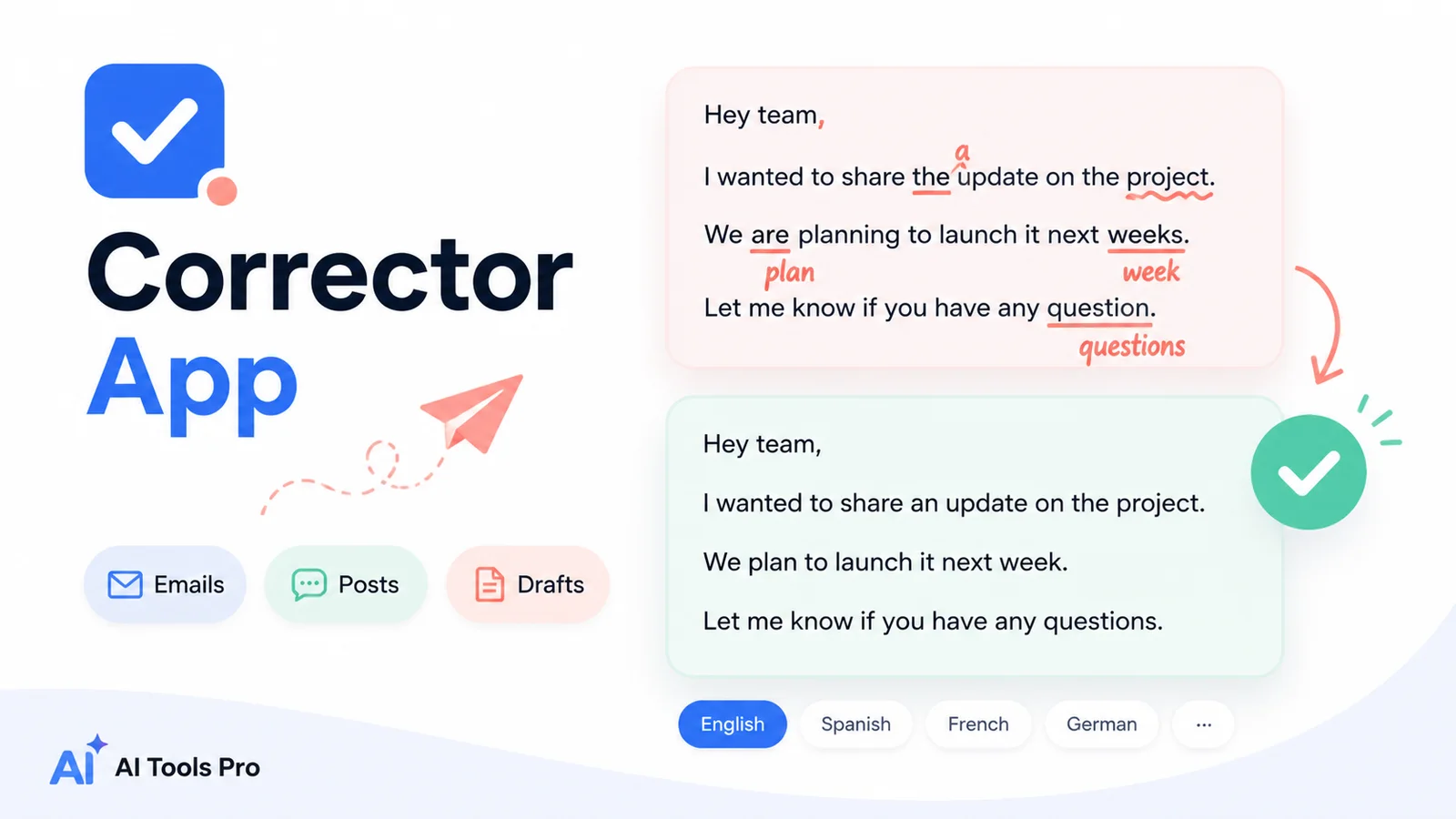 Corrector App