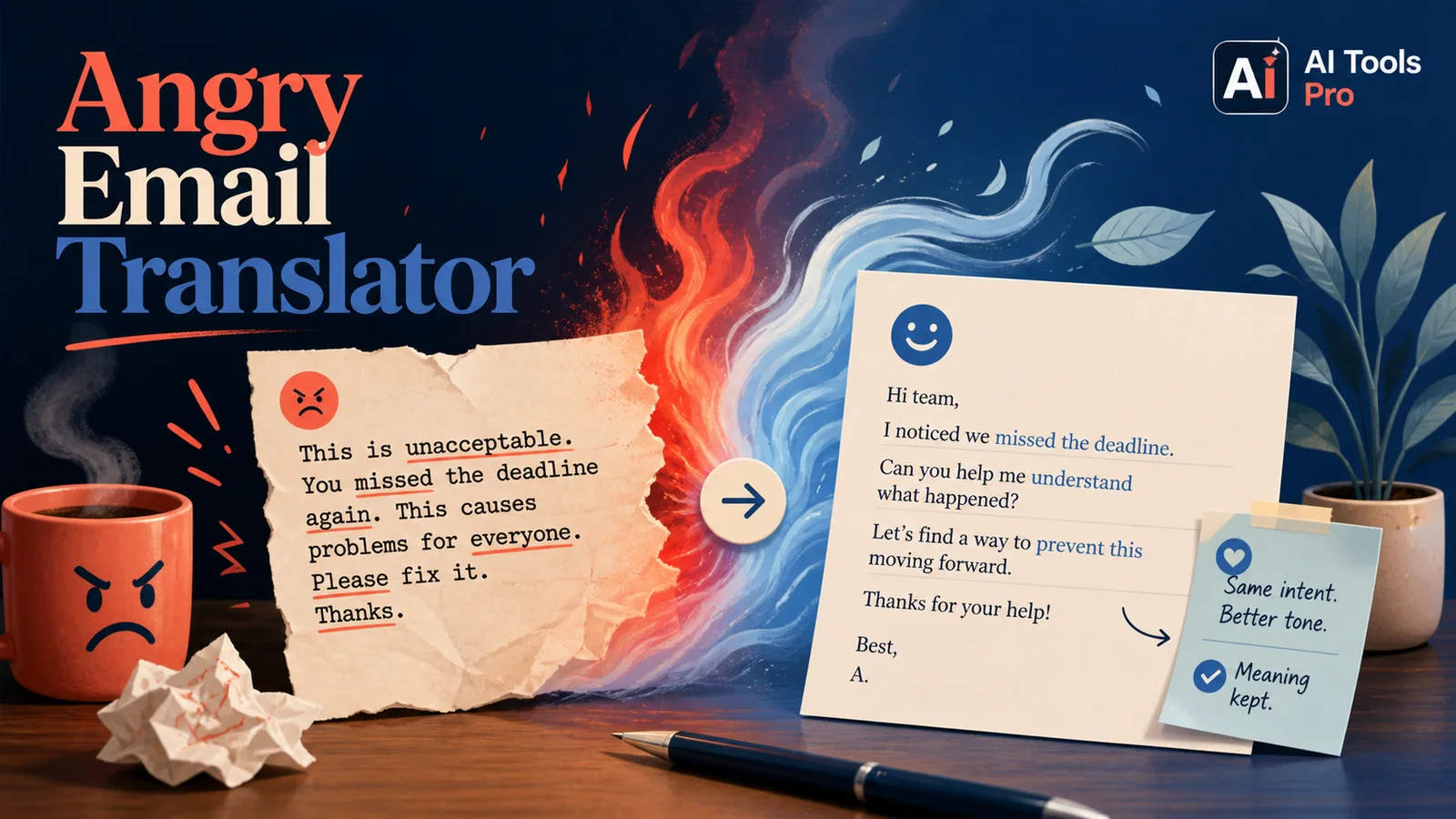 Angry Email Translator