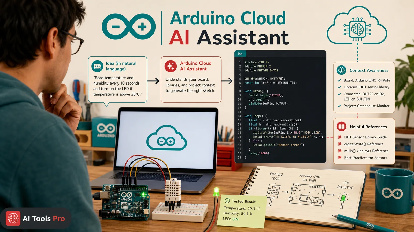 Arduino Cloud AI Assistant